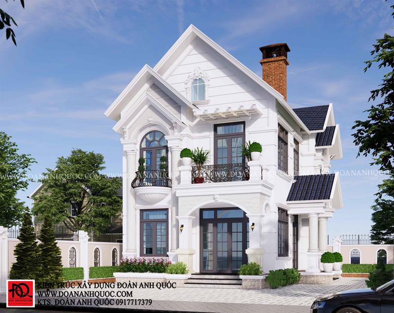 Công ty TNHH Kiến trúc Xây dựng Đoàn Anh Quốc - KIẾN TRÚC NHÀ ĐẸP PHAN THIẾT- NHỮNG MẪU NHÀ TÂN CỔ ĐIỂN ĐẸP TẠI PHAN THIẾT